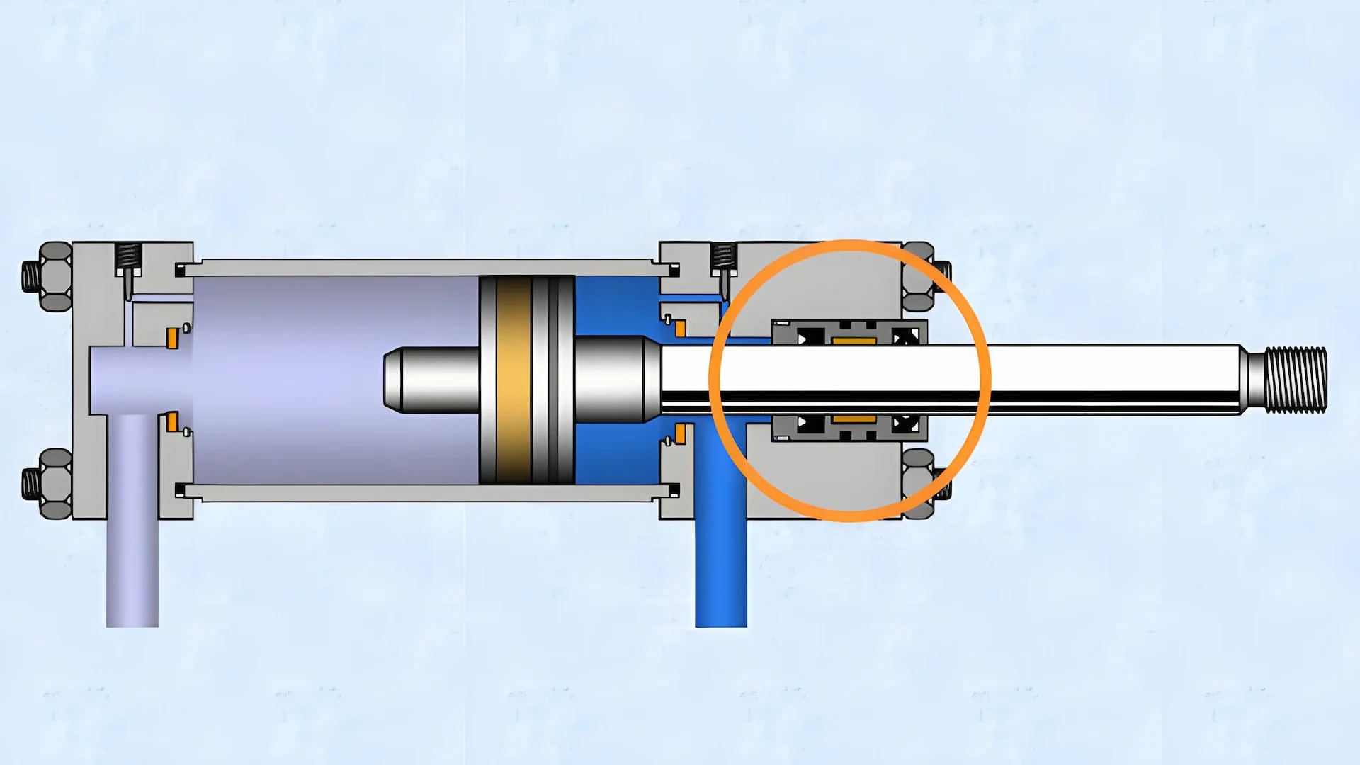press brake cylinder