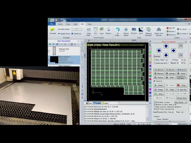 bochu laser cutting system
