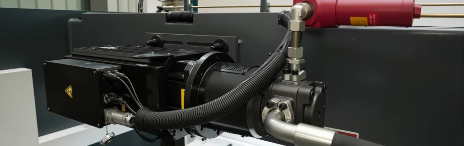 Press Brake Hydraulic System hybrid servo eco system function