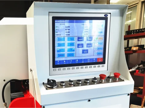 V grooving machine control system V grooving machine control system