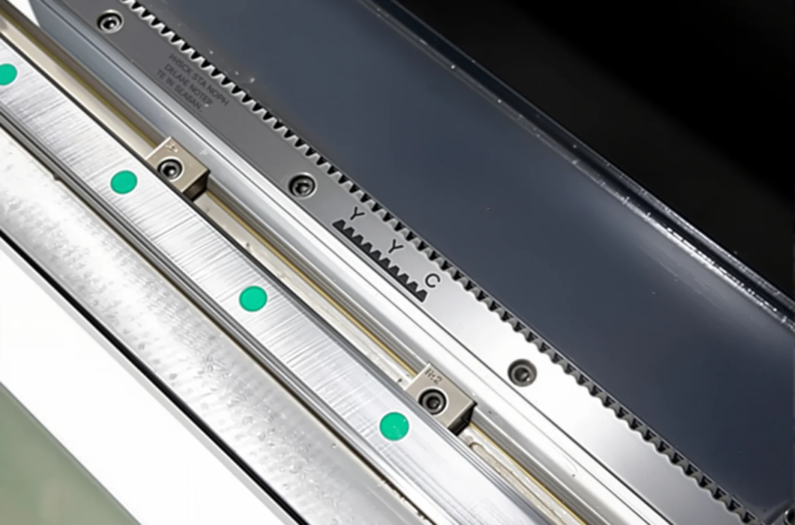 laser cutting machine Taiwan YYC gear ruler